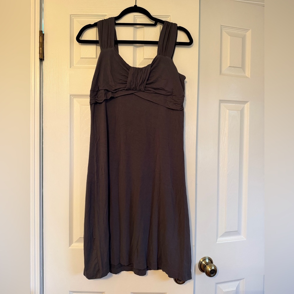 Women's Athleta Grey Sleeveless Sundress